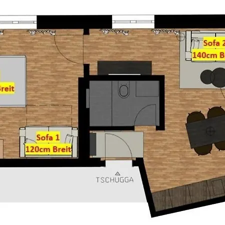 Koller Tschugga By Appartamento